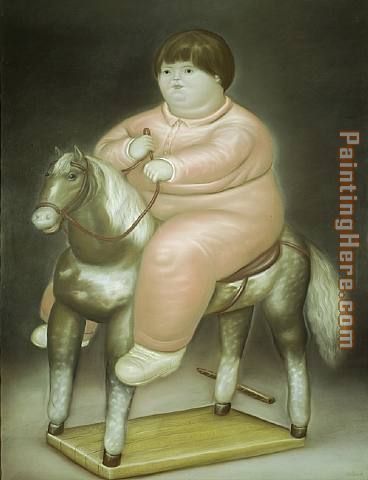 Fernando Botero Pedro On A Horse